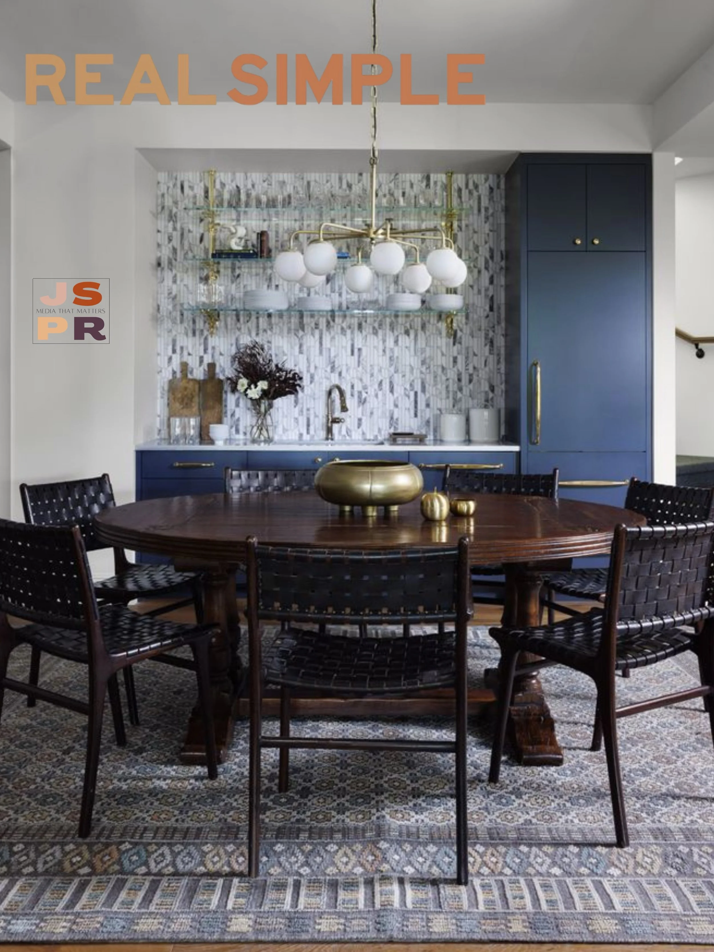 Thank you @real_simple for including comment from two JSPR clients, @cookdesignhouse and @ellie_christopher, in your recent article on the best ways to mix brown furniture into a modern home aesthetic. 📸 @emredfield Link in bio and July press 🔗☀️