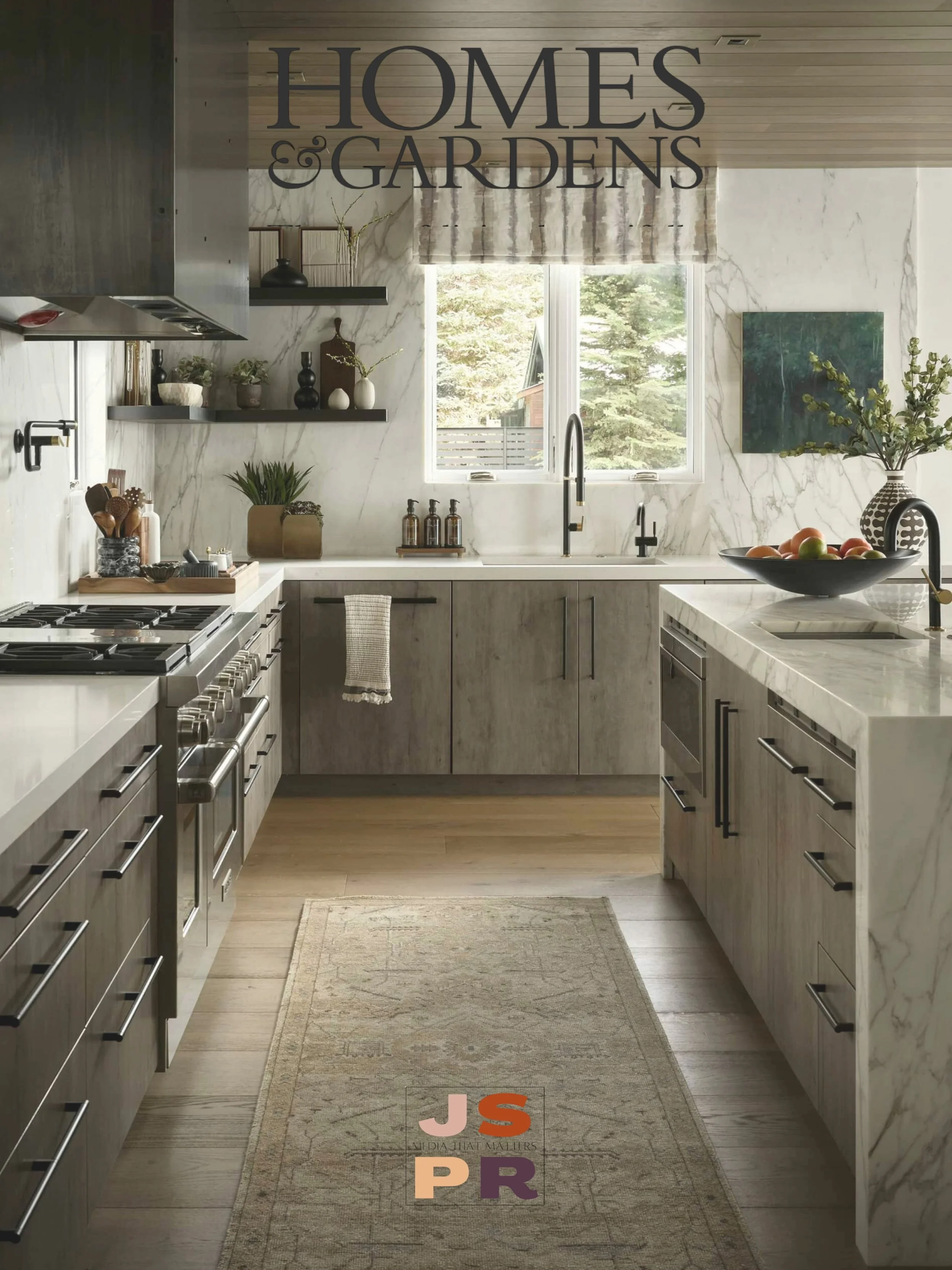 Thank you @homesandgardensofficial for featuring @insidestories_design in your story on the best color palettes for kitchen design ✨ 📸 @ericlucerophoto ✏️ @mollymalsom