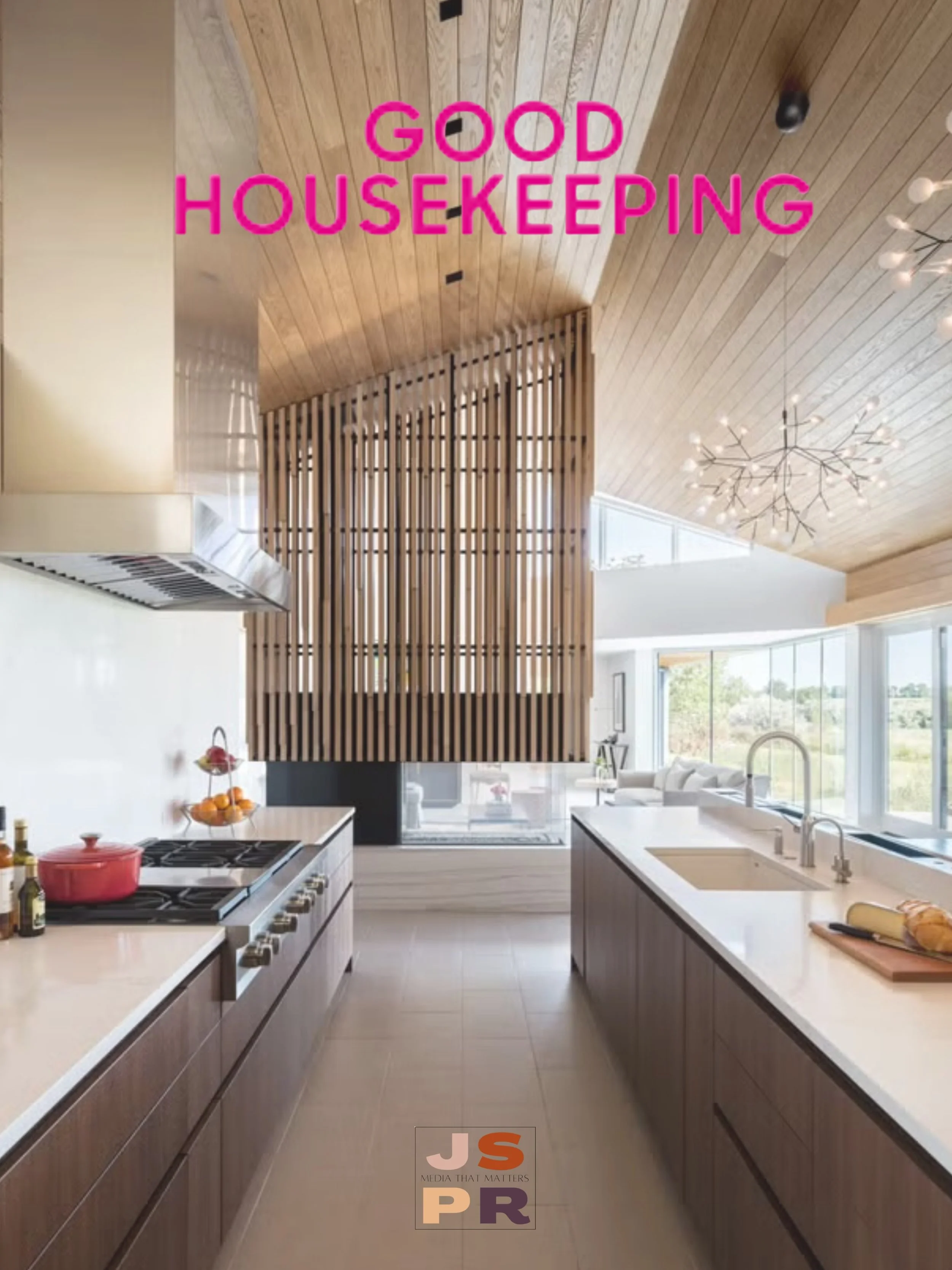 Thank you @goodhousekeeping ✨ Click the link in stories and August press to hear why designers are DE-prioritizing upper kitchen cabinet space. ✏️ @kmulvs 📸 @ericlucerophoto