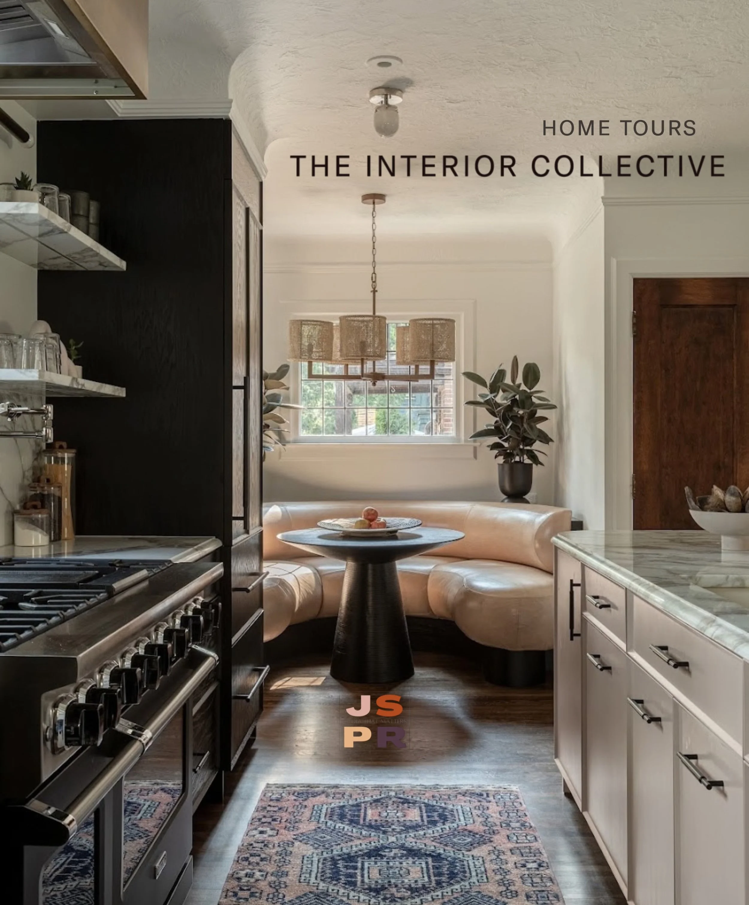 Thank you @theinteriorcollective and @anastasiacasey_ for featuring @parini.design&rsquo;s stunning Modern Tudor project! ✨🖤 Set inside a 1932 Tudor Revival in Michigan, the home was renovated over seven years and five phases, preserving its origina