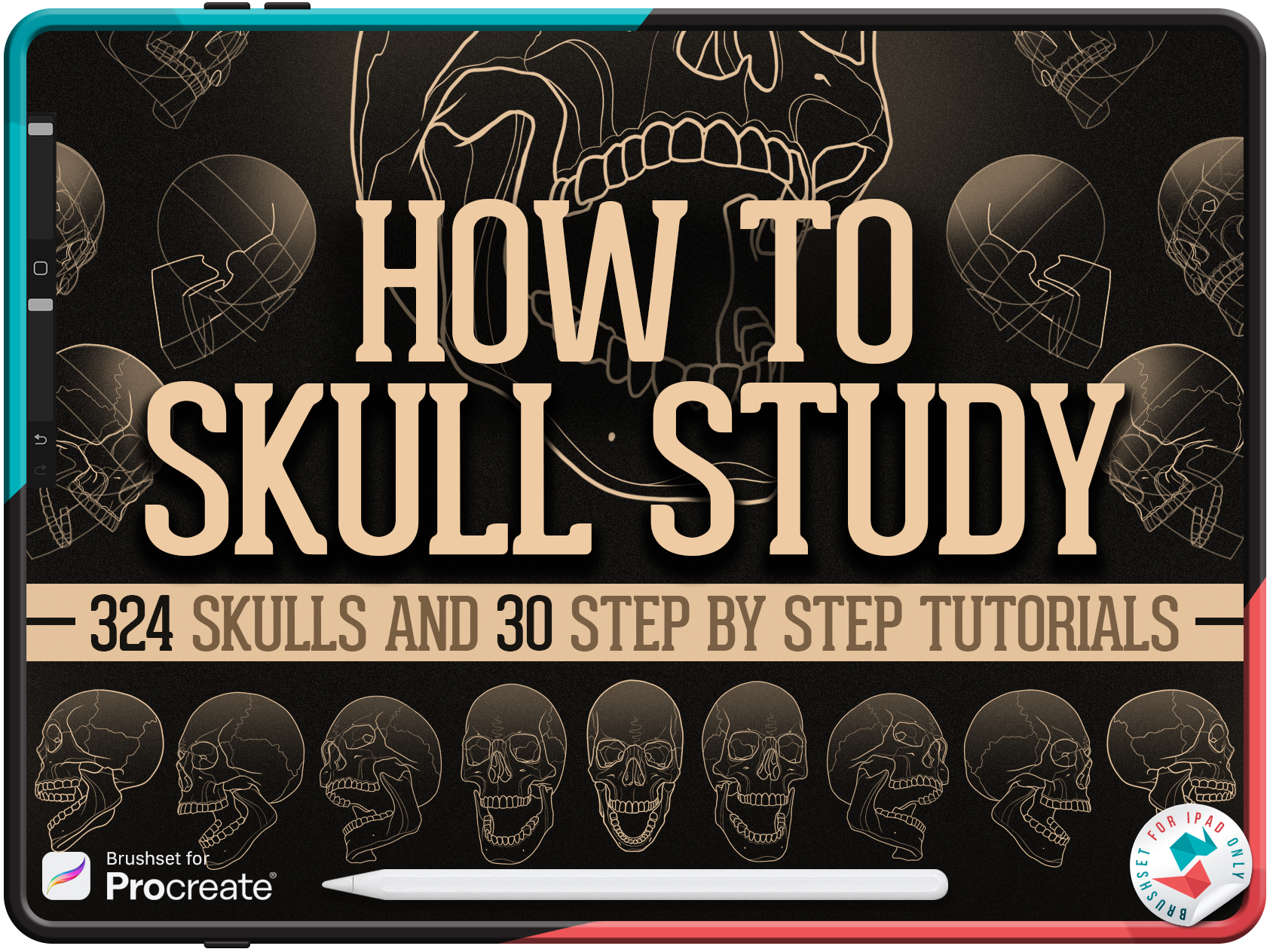 "How To Draw" Skull Study™