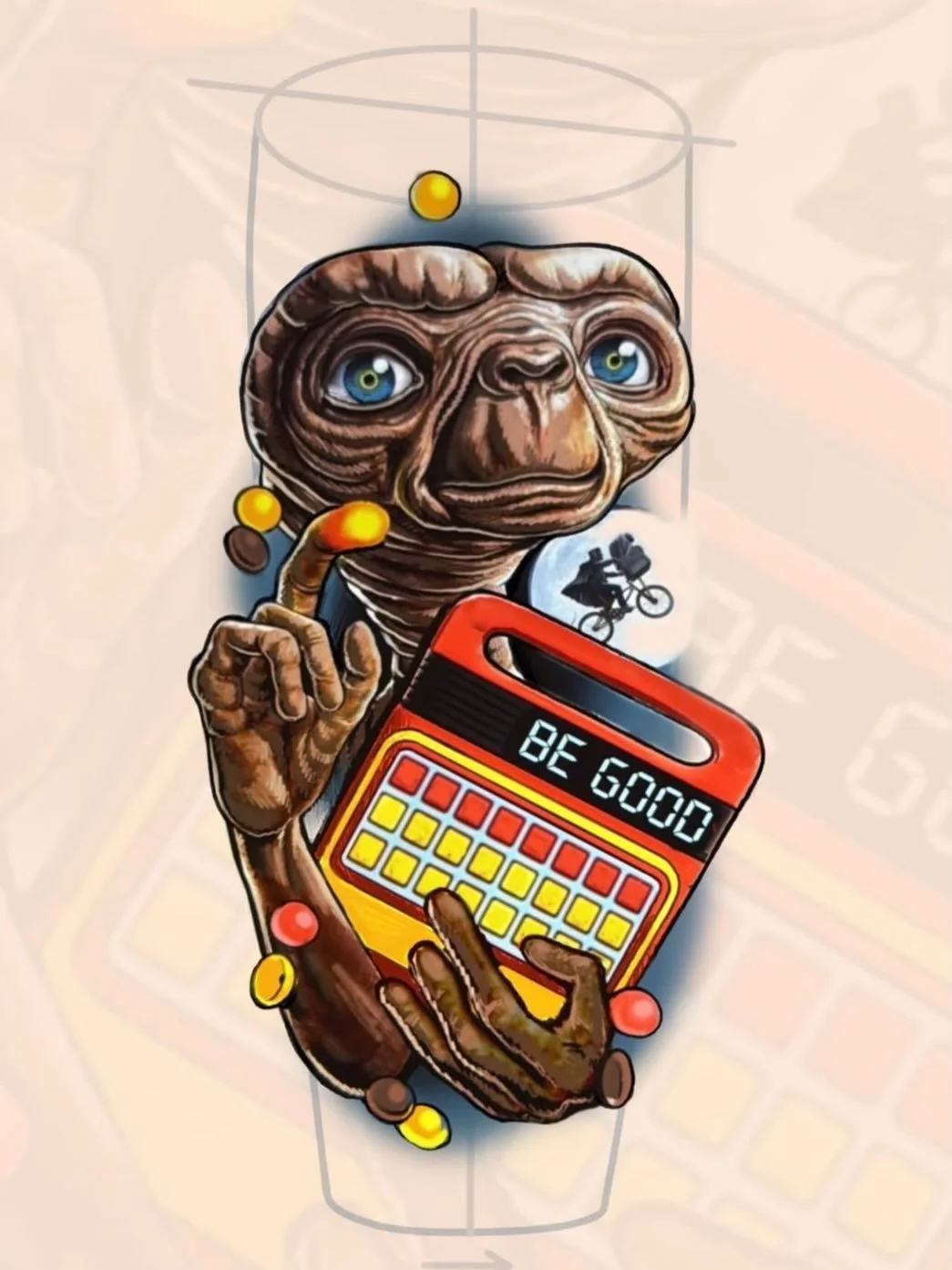 🎥Continuing his &ldquo;Movie Alphabet&rdquo; swipe to see what @bigluketattoo has done for E-H!

He&rsquo;s working through his favorite films A&ndash;Z, and the latest drop is H for Hellboy.

Current Lineup:
E- E.T
F- Finding Nemo
G- Ghostbusters 
