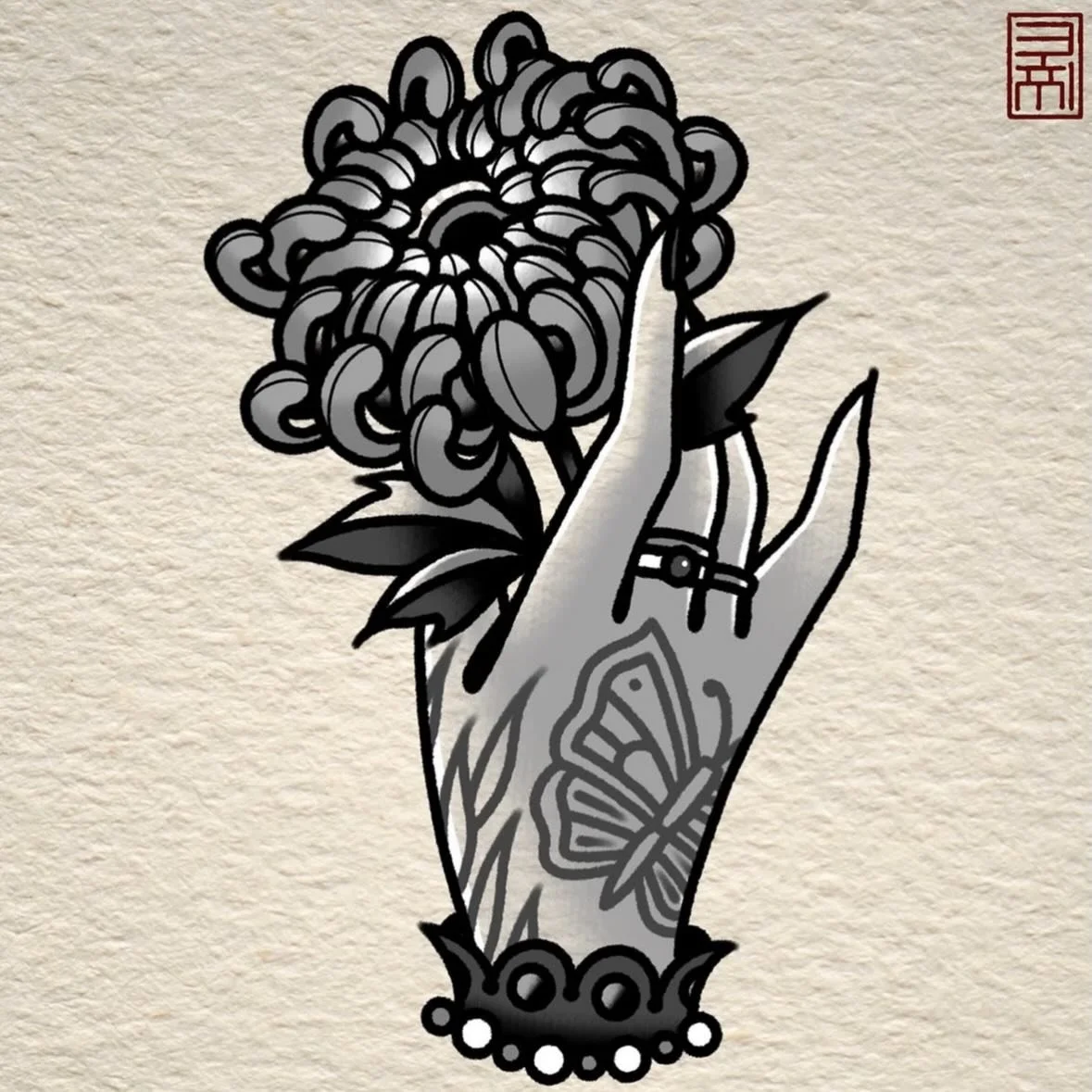 Great black &amp; grey designs by @kucci_tattooer 🚀
&bull;
Which is your favorite?