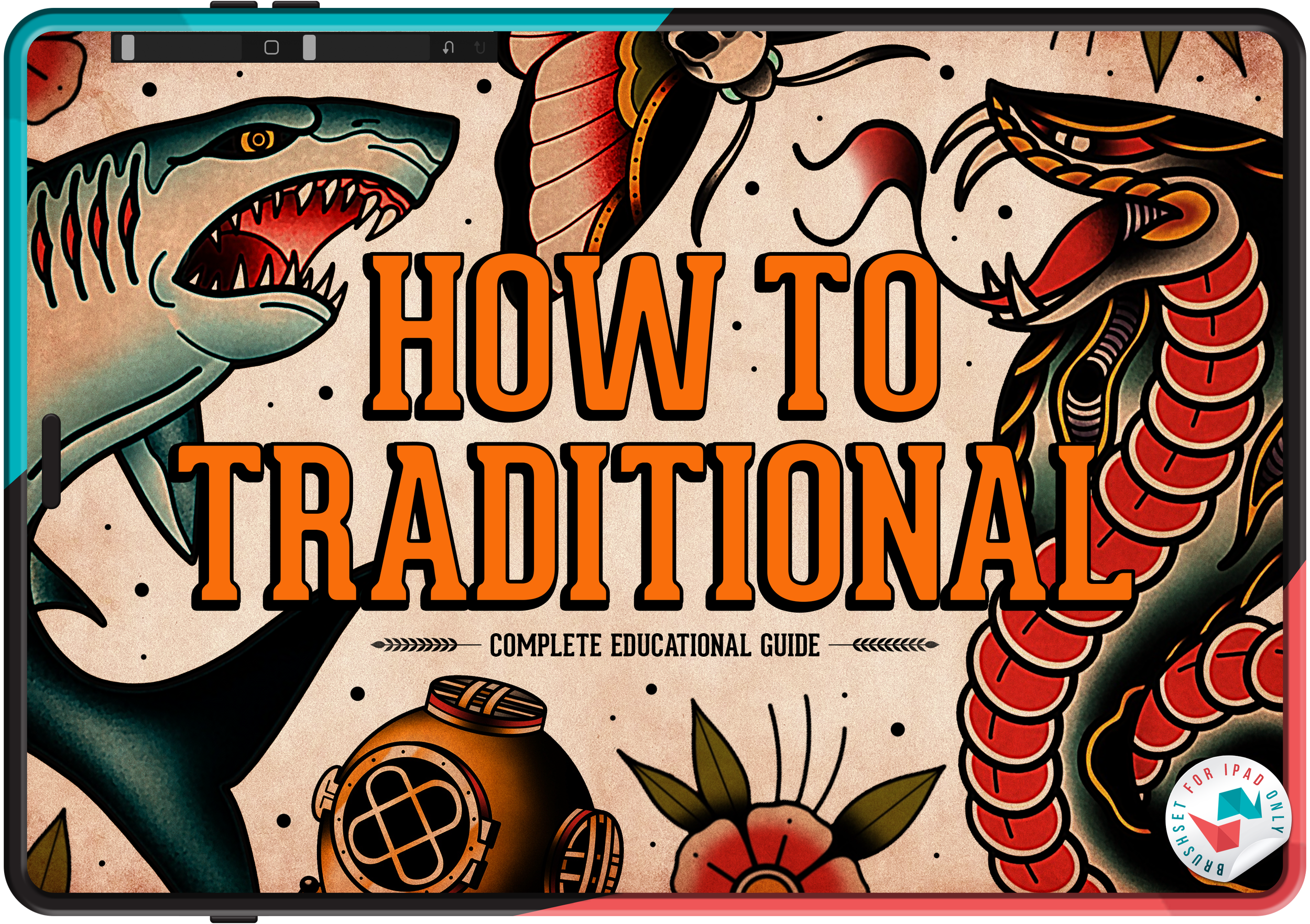 how to draw American traditional tattoos