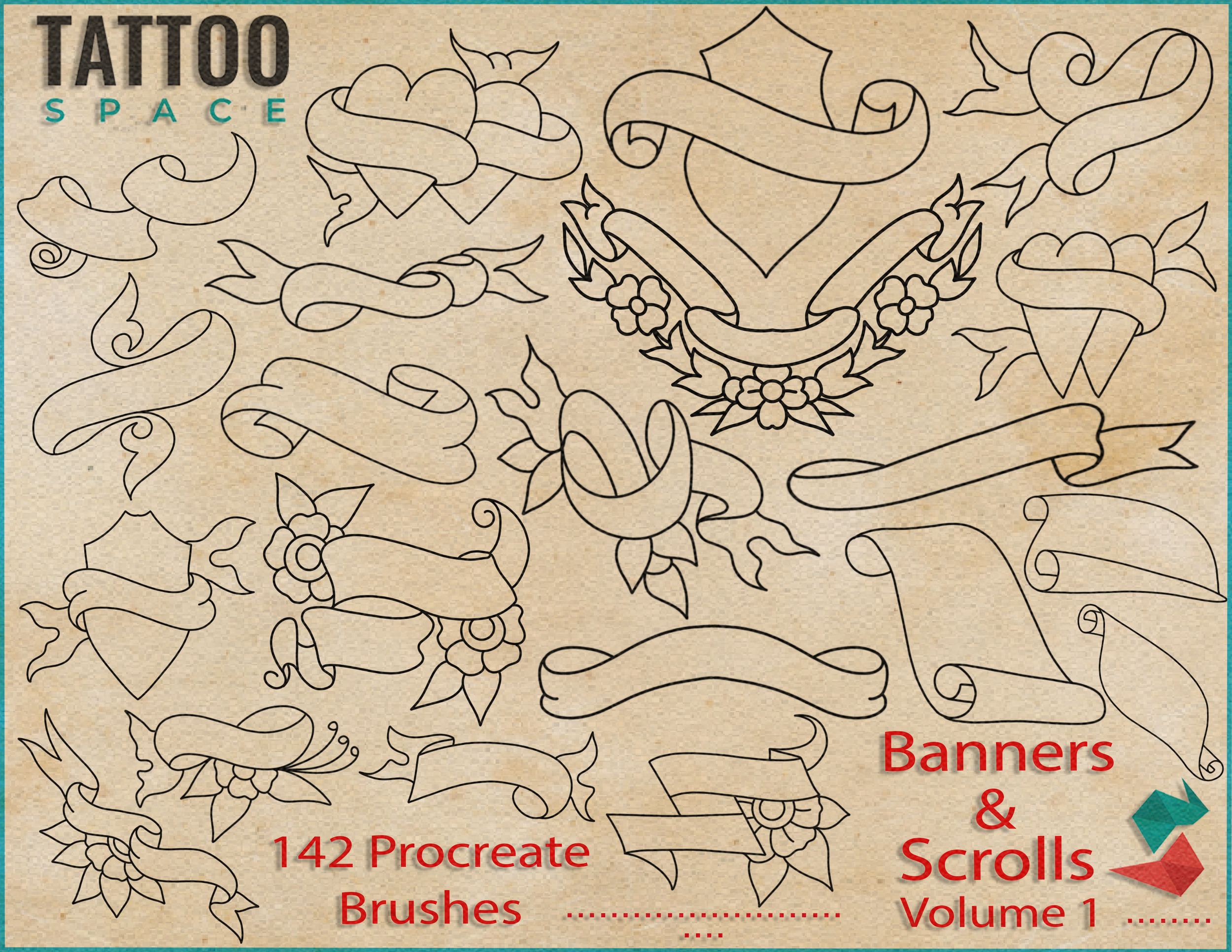 Banners and Scrolls Tattoos — Tattoo Space