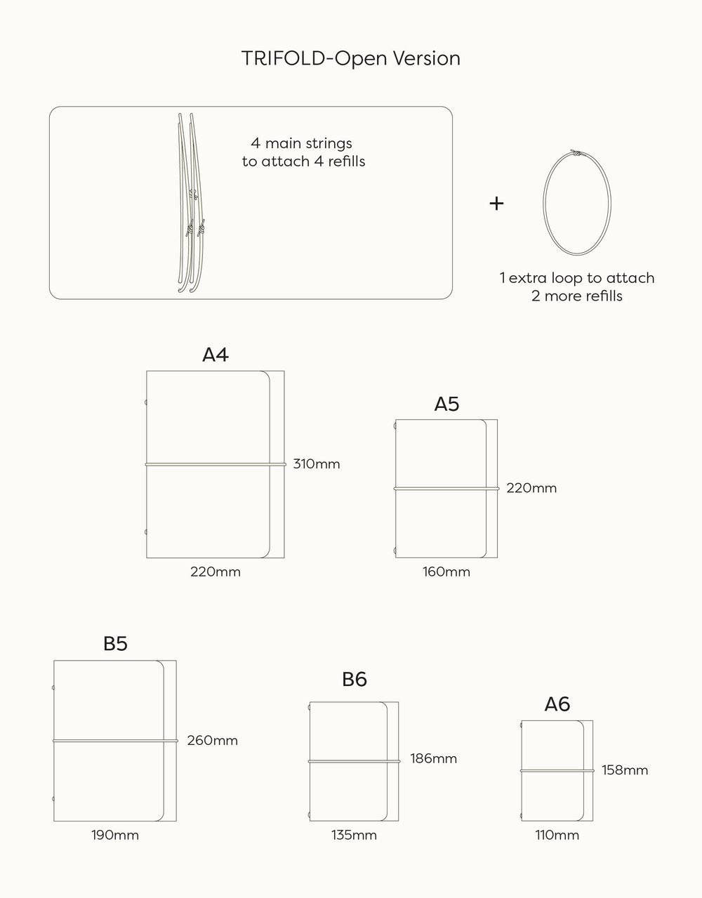 Fin Studio - Size Chart