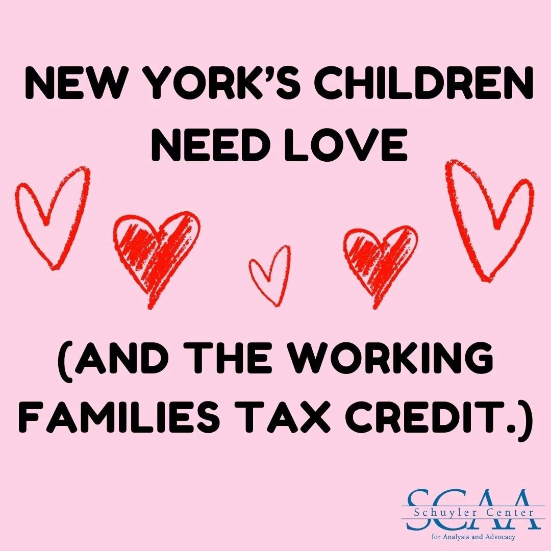 All kids need love AND economic security. The Working Families Tax Credit would benefit nearly all NYS families.
#nywftc #family