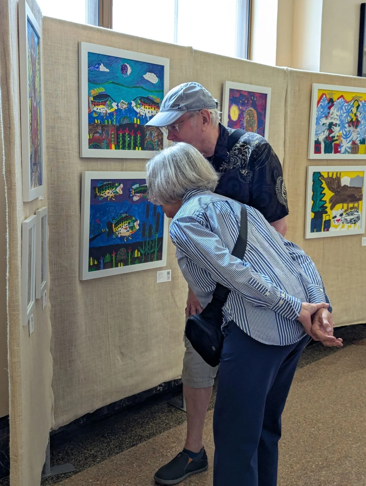 Exhibition of artists from Make Studio and VisAbility Art Lab