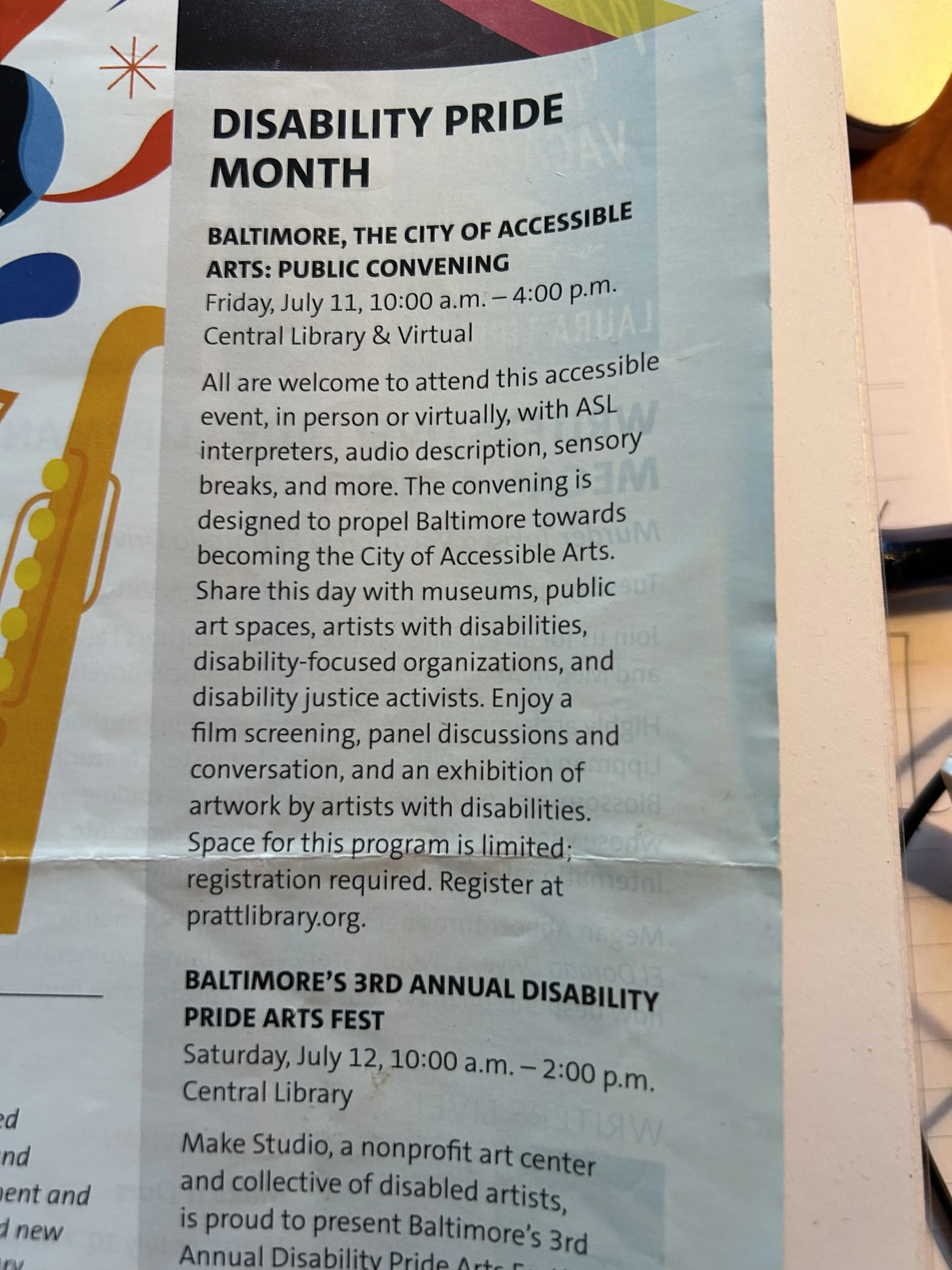 Pratt announcement of BCAA Public Convening 