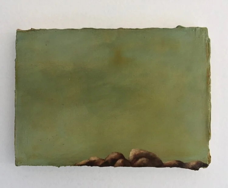 Karl J. Connelly ,
Space Painting #1,
Oil on canvas, 5 x 7, MFA Hoffberger '94