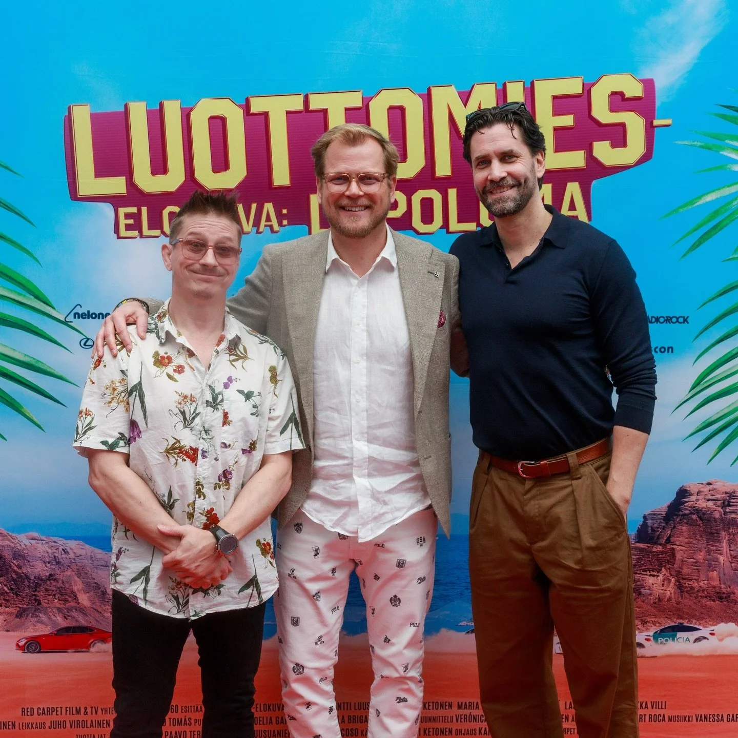 #Luottomies kakkosen enskari eilen Fugessa - oli kiva n&auml;hd&auml; mit&auml; viime kev&auml;&auml;n kuvauksista syntyi, ja hyv&auml; tuli!! 😍 Hauskaa hauskaa hauskaa!

#LuottomiesLepoloma