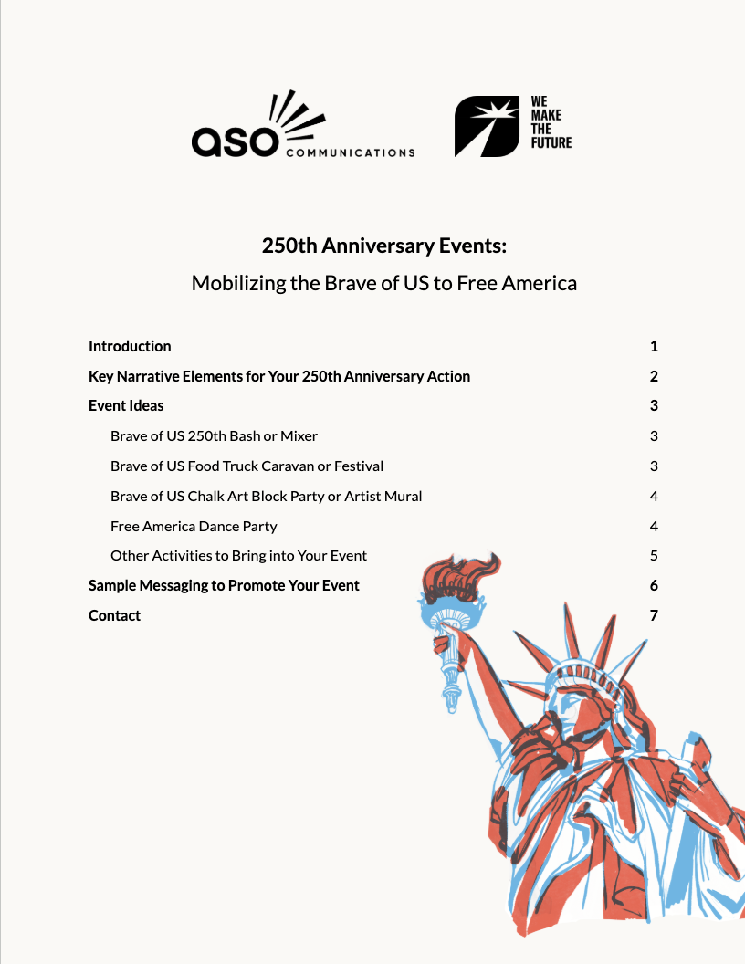 250th Anniversary Events: Mobilizing the Brave of US to Free America