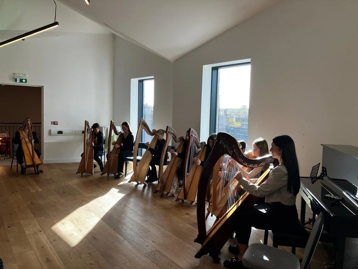 The Irish Institute of Music &amp; Song, Balbriggan was honored to celebrate #L&aacute;NaCruite #HarpDay2024.The event was a remarkable tribute to the enduring legacy of the harp, a symbol of Ireland&rsquo;s rich cultural and musical heritage.

The h