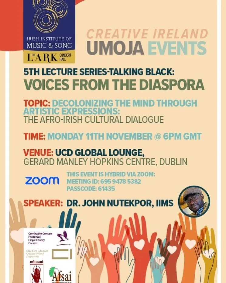 We&rsquo;re excited to invite you to join us in person or online for a free event with Dr. John Nutekpor on Monday, November 11, from 6:30 to 8:00 pm GMT. This hybrid session will take place at the UCD Global Lounge in Dublin and also via Zoom, givin