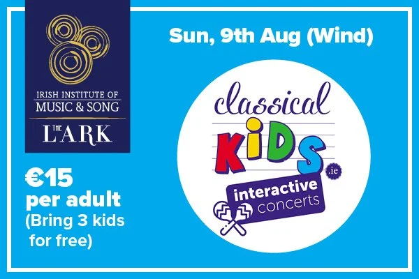 Classical Kids - Wind - Sunday 9th of August 11am