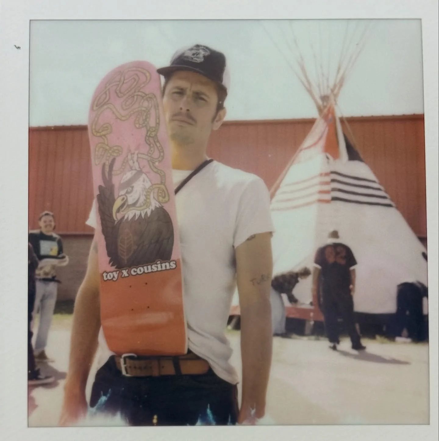 MAKE YOUR ANCESTORS PROUD @leoromero

Thanks to @ed.templeton for the opportunity and blessing us with his artwork. Thank you to the whole @toymachine crew for flying across the continent to celebrate community skateboarding.