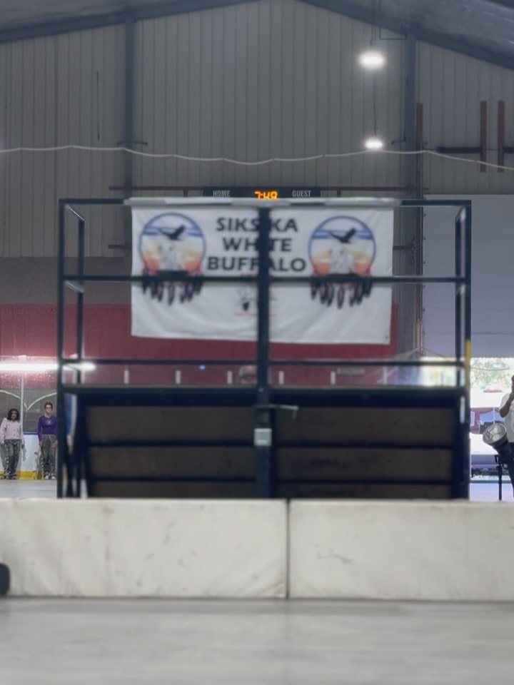 @cjcollinsskate shut it down with a boost over the quarterpipe. What a special night in Siksika with the @toymachine crew!