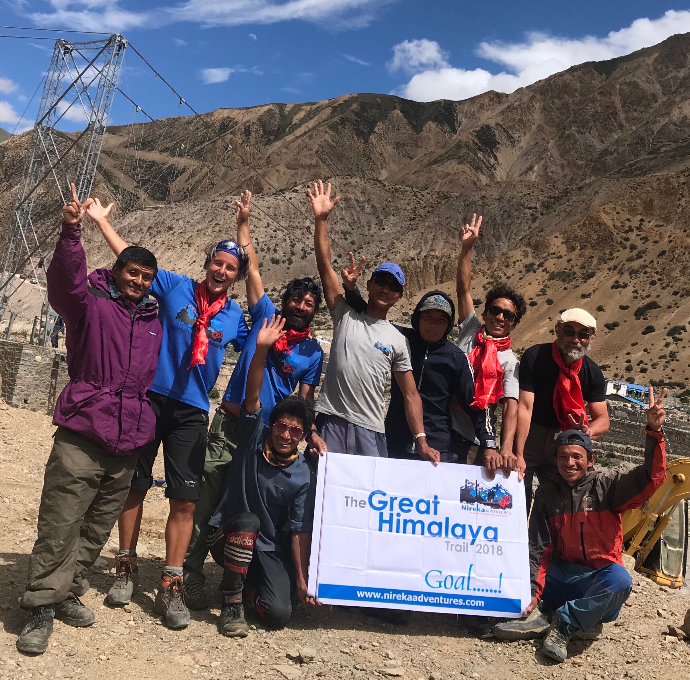 38 Nireka team at the GHT finish line - Tibetan border Hilsa - Section 7.jpg