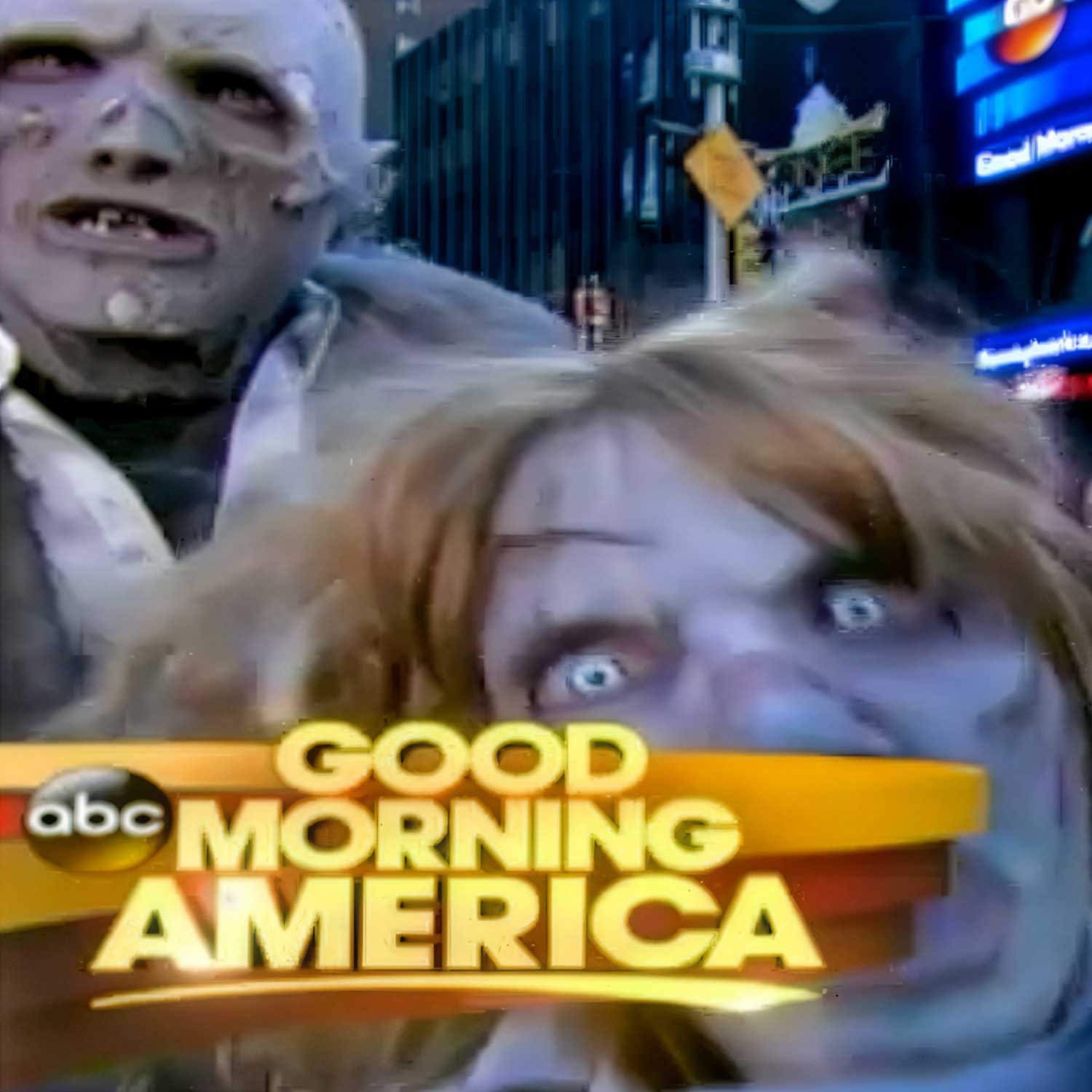 Zombie creature makeup featured on Good Morning America — Needs More Fog Pittsburgh haunt actors