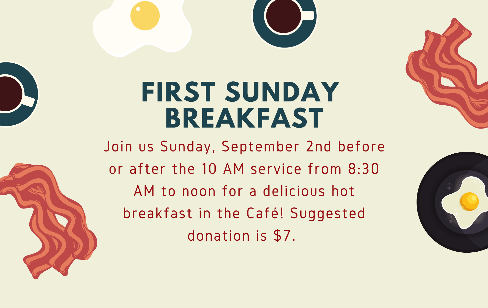First Sunday Breakfast