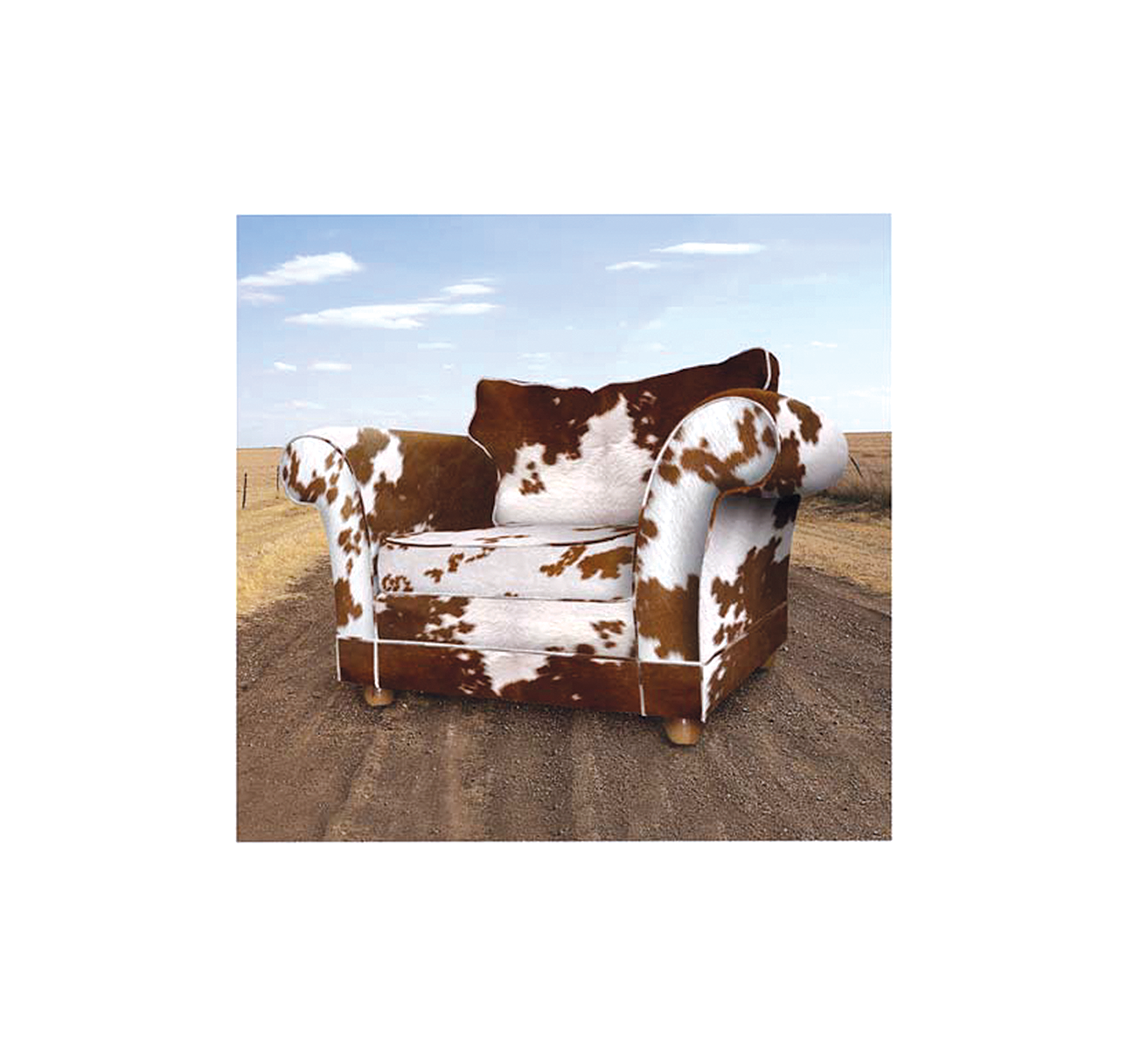 personal project / cow chair