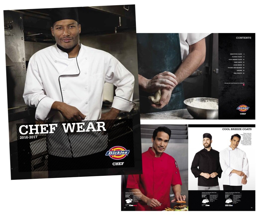 trategic partners inc / brochure/ food service uniforms / chatsworth, ca
