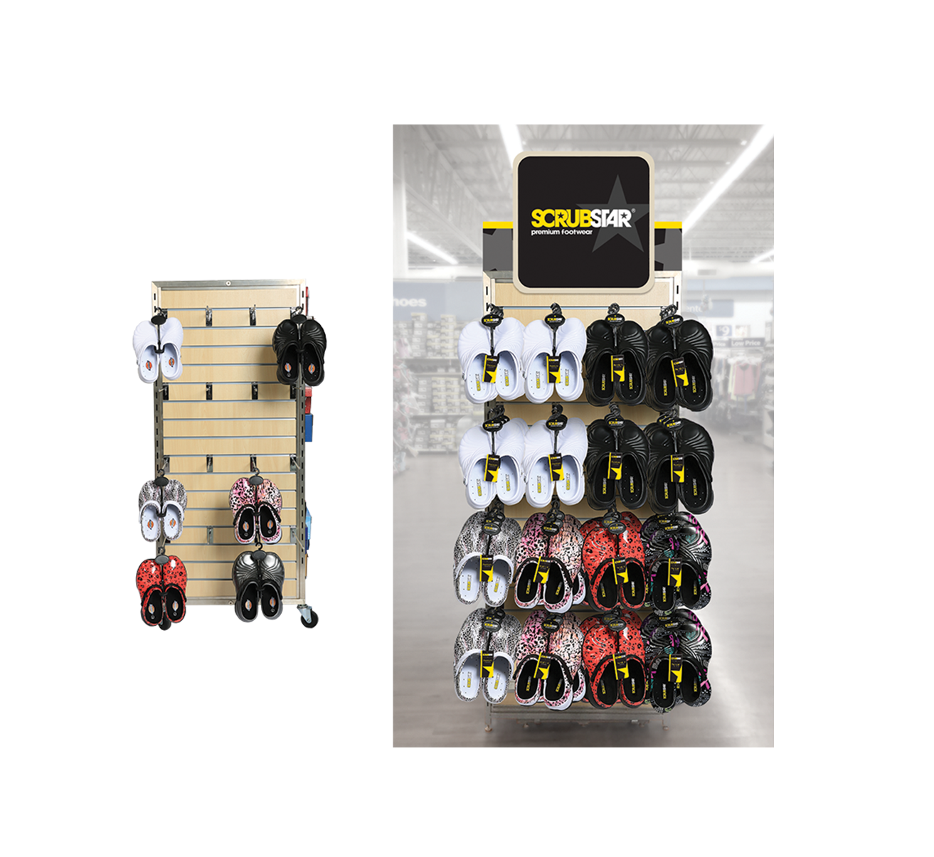 strategic partners, llc / filling shoe rack using only one photo / chatsworth, ca