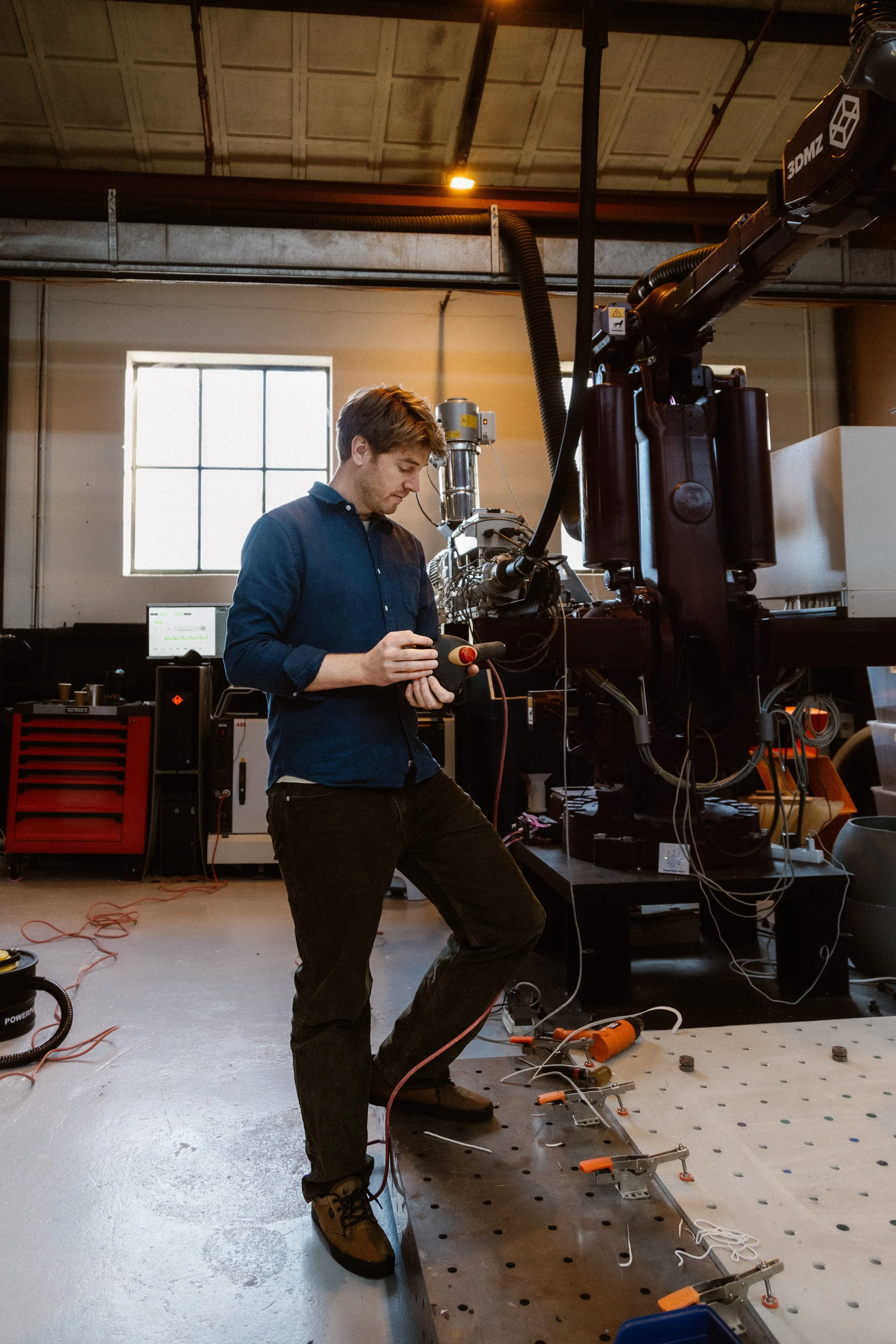 Peter Kooren, senior mechanical designer at The Blue Compass