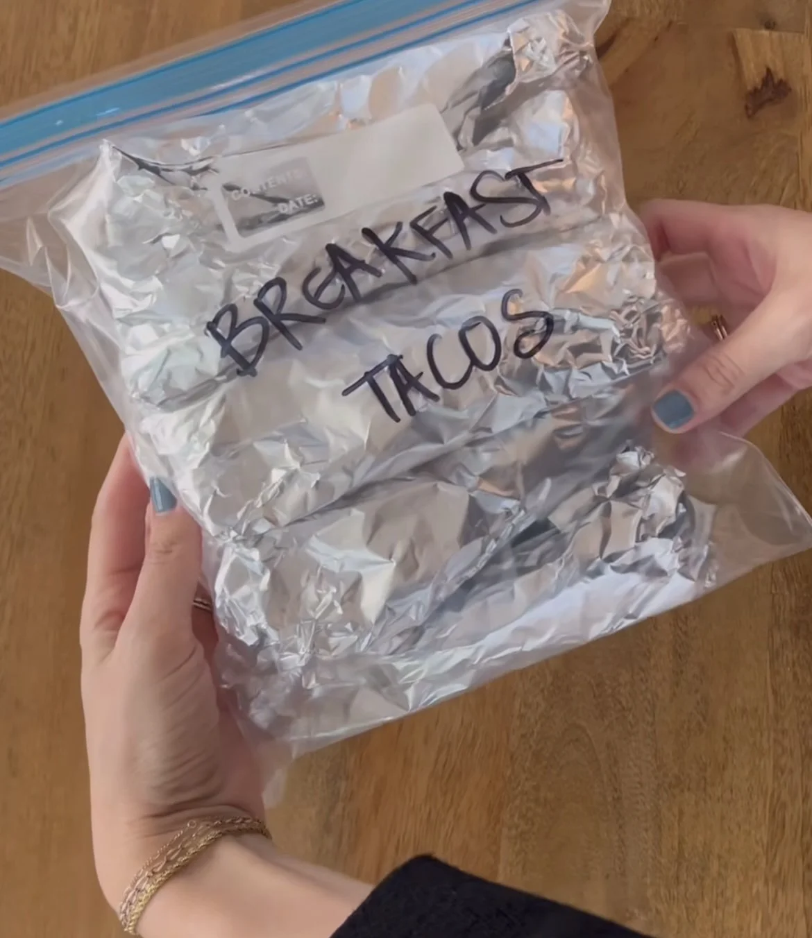 Meal prep Breakfast Tacos
