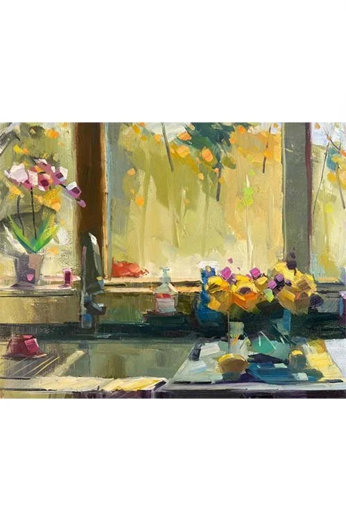 Exploring Vibrant Color and Stroke Energy (Online Demo) Winter 2026 w/ Amy Brnger