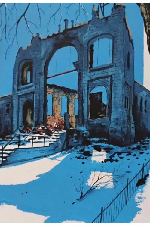Graphic Cityscapes: Fun With Color and Composition (Online Workshop) Fall 2026 w/ Matthew Gagnon