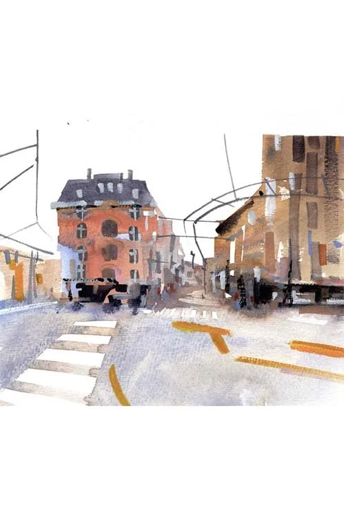 Bold Shapes – Loose Marks (Online Workshop) Winter 2026 w/ Isabell Seidel