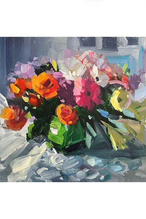 Exploring Vibrant Color and Stroke Energy (Demo Recording) Fall 2026 w/ Amy Brnger