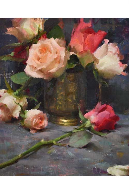 Floral Still Life Painting (Online Workshop) Spring 2026 w/ Ashwini Bharathula