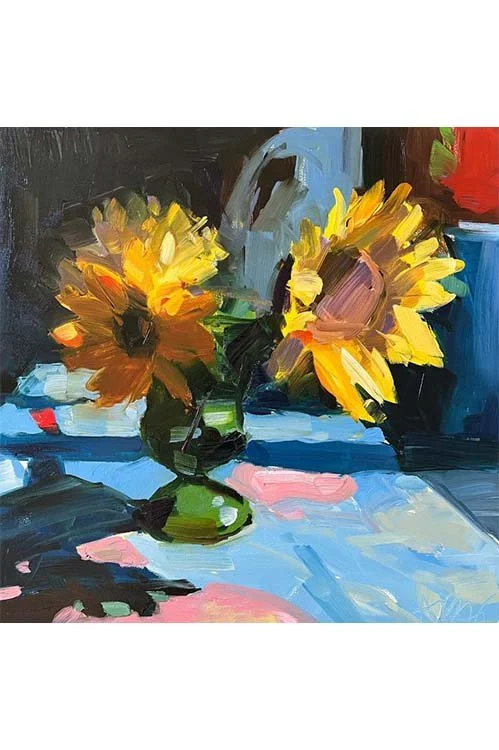 Exploring Vibrant Color and Stroke Energy (Online Demo) Winter 2026 w/ Amy Brnger