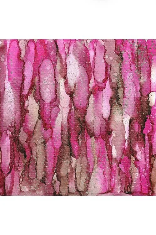 Intuitive Abstract Painting With Alcohol Ink (Demo Recording) Fall 2025 w/ Nina Yocom