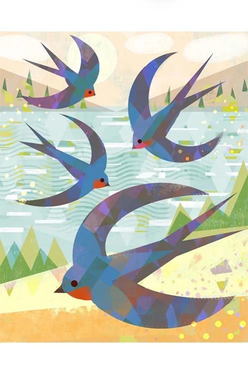 Painting Birds in Photoshop (Online Workshop) Summer 2026 w/ Gareth Lucas