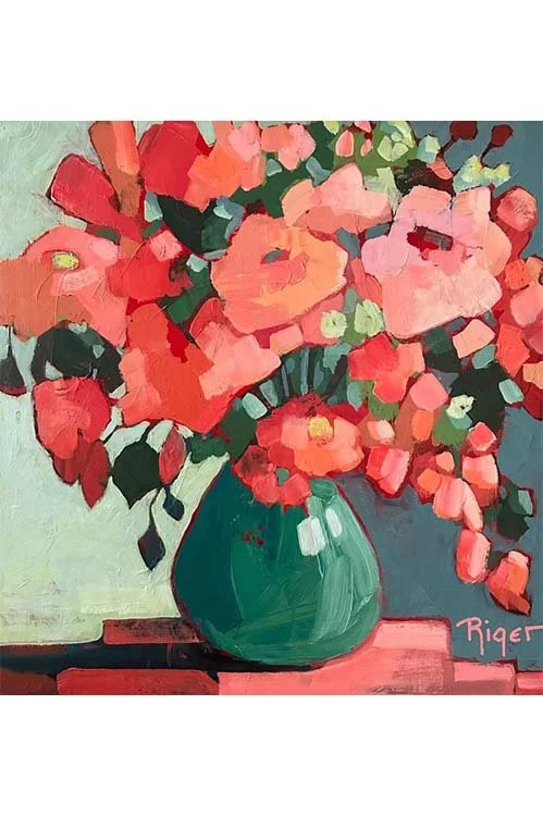 Creative Abstract Florals (Online Course) Fall 2025 w/ Sue Riger