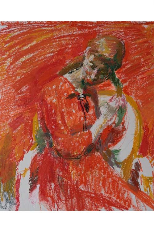 From Gesture to Shape: Portrait Painting With Oil Pastel (Online Course) Summer 2026 w/ Samir Rakhmanov