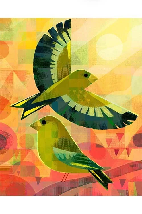 Painting Birds in Photoshop (Online Workshop) Summer 2026 w/ Gareth Lucas