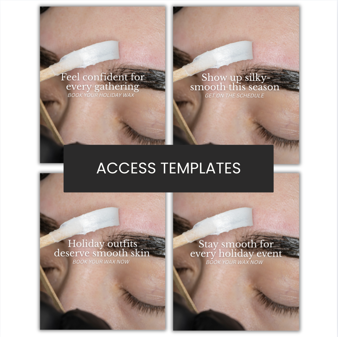 10 Holiday Themed CTA's (for graphics, carousels & Reels)