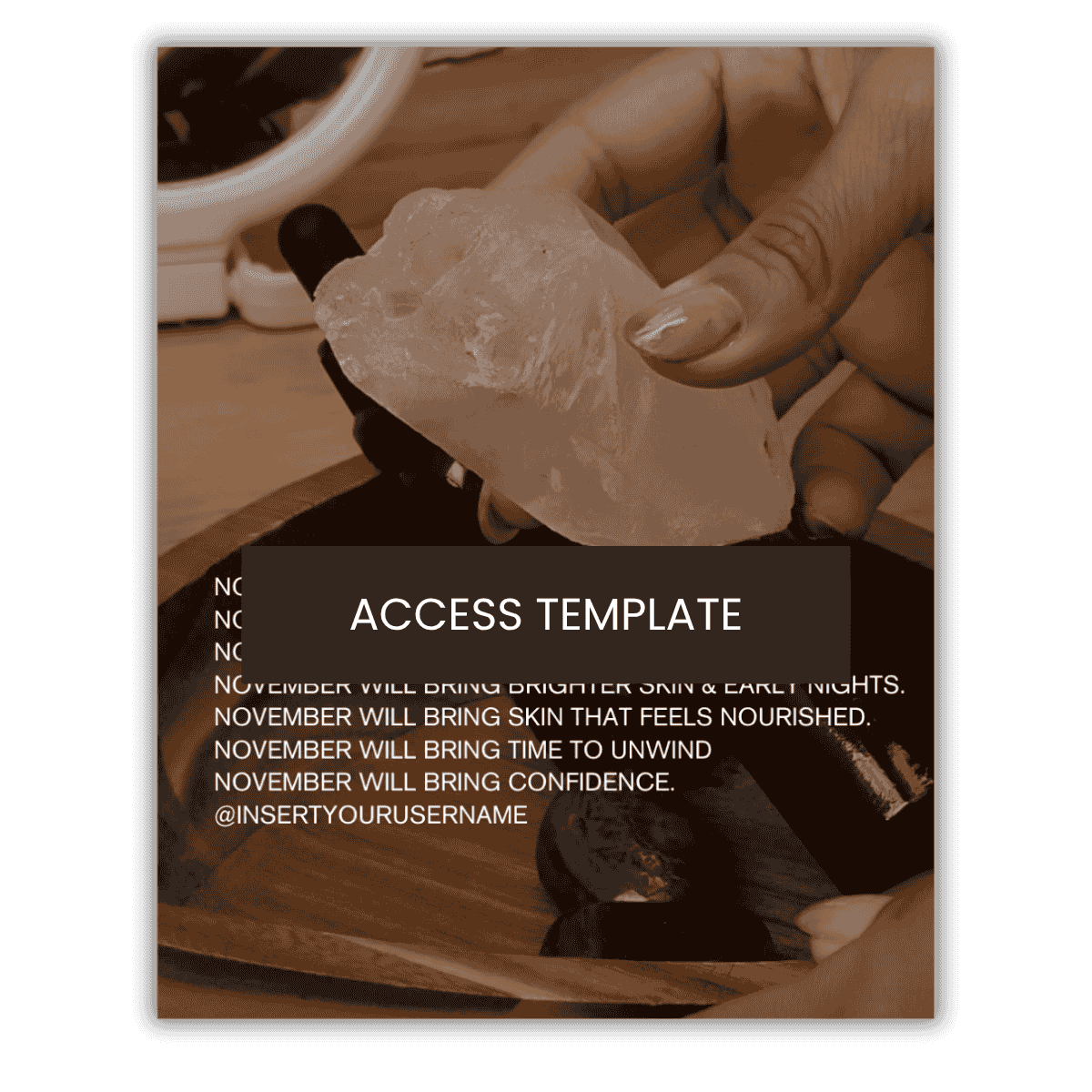 November Affirmation | Cozy Glow