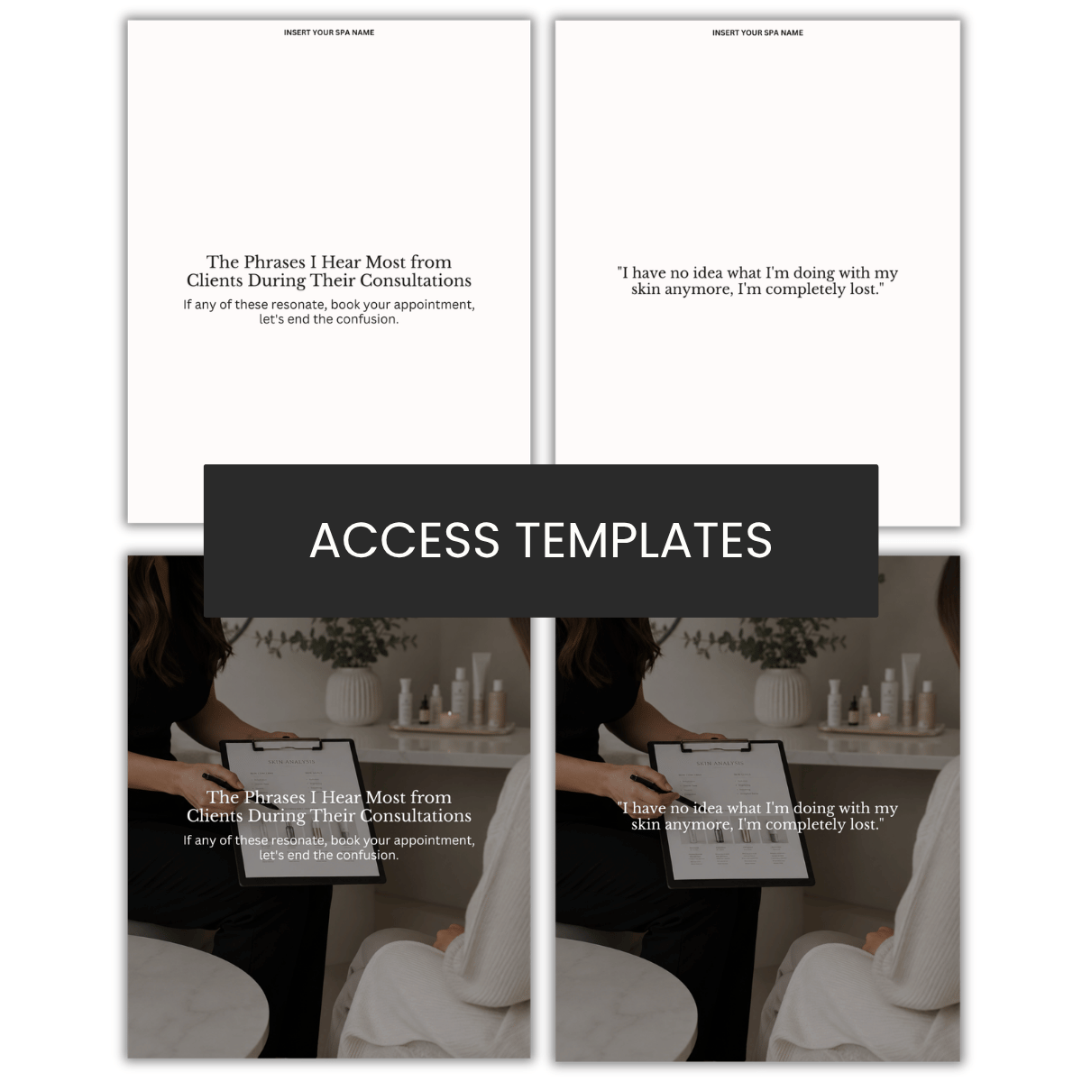 Phrases I Hear Most from Clients During Their Consultations | In-Person Consultation Carousel
