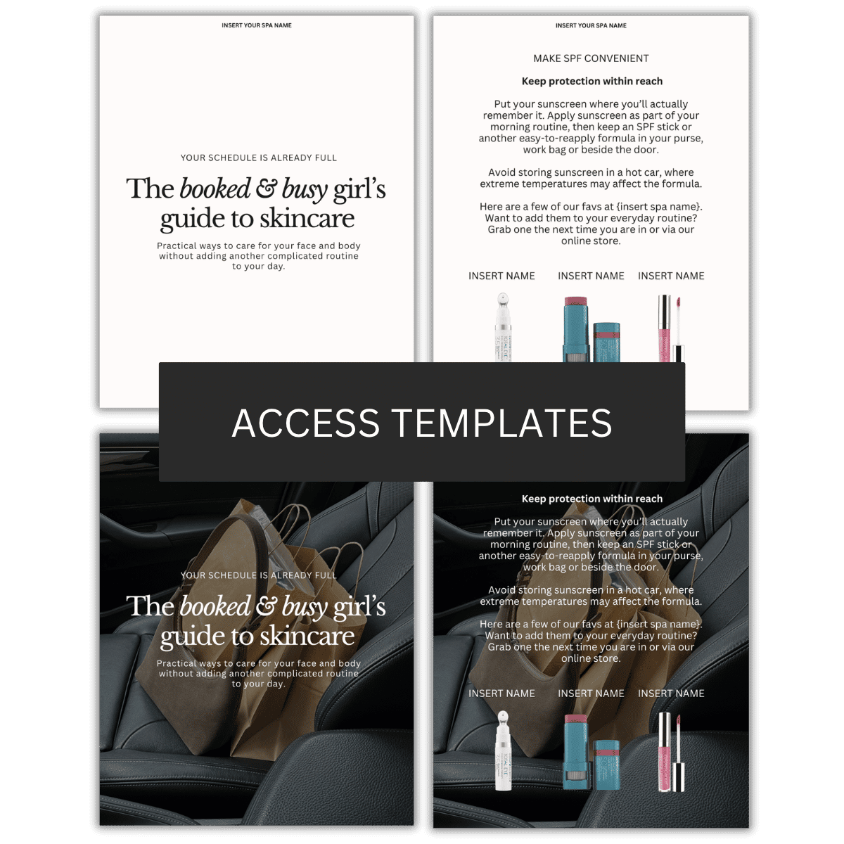 The booked & busy girl’s  guide to skincare Carousel