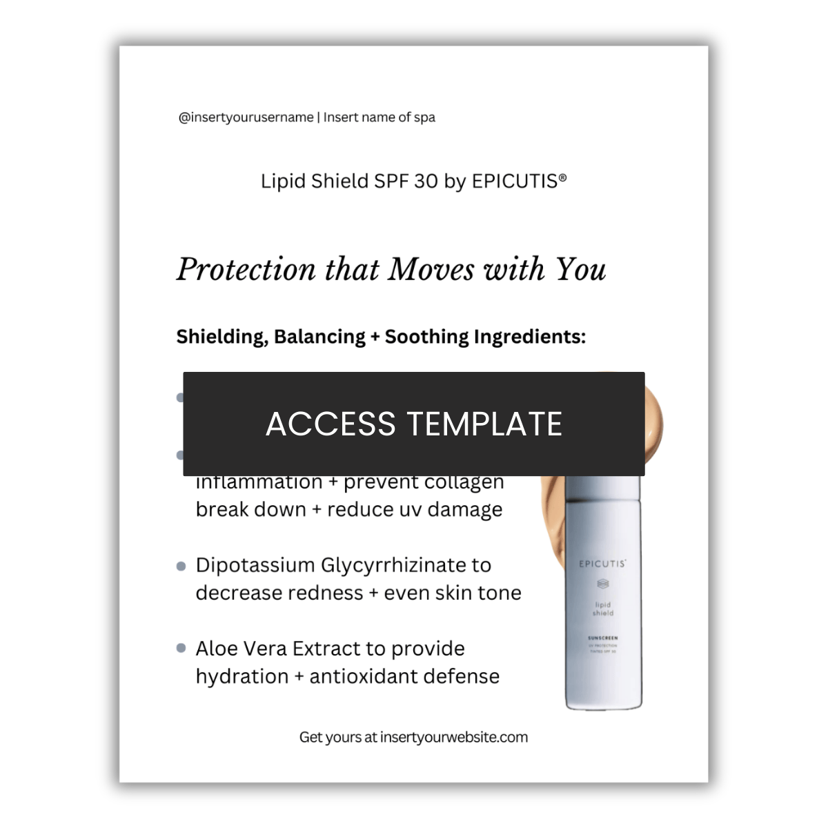 Epicutis Lipid Shield SPF 30