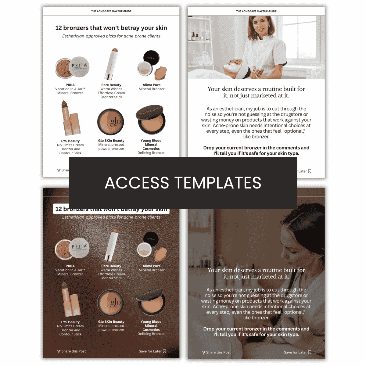 Bronzer: Acne-Safe Makeup Guide Carousel