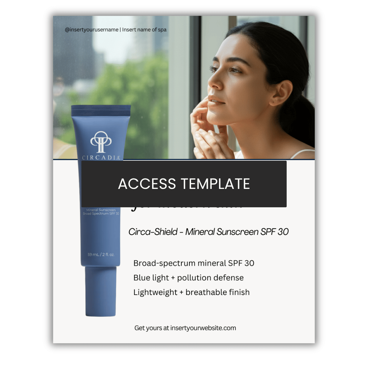 Circadia Circa-Shield - Mineral Sunscreen SPF 30