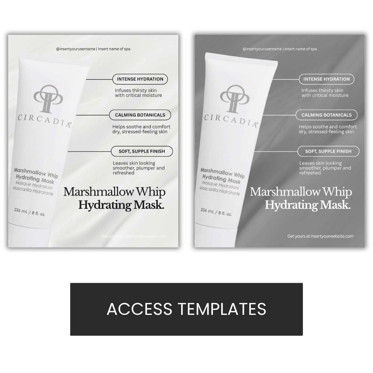 Circadia Marshmallow Whip Hydrating Mask Graphic