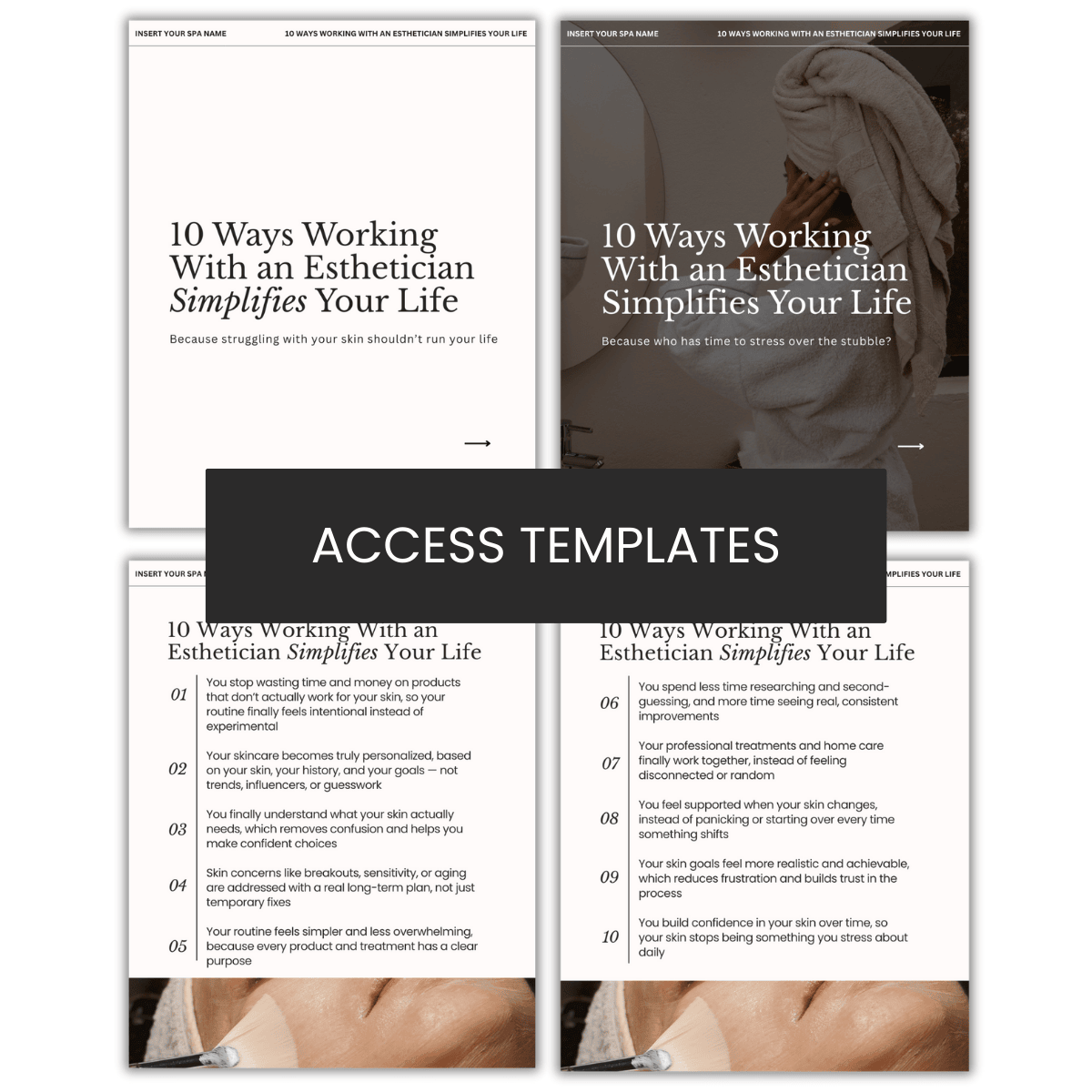 10 Ways Working With an Esthetician Simplifies Your Life Carousel