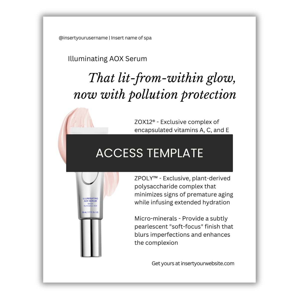Zo Illuminating AOX Serum